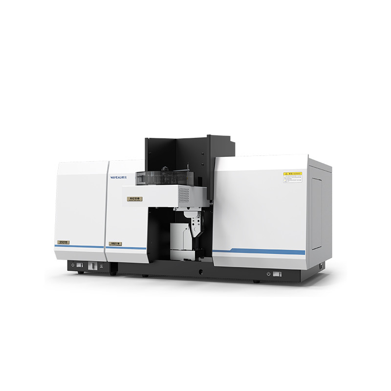 8 Position de la lampe AAS Spéctrophotomètre d'absorption atomique pour l'analyse des métaux lourds 220V