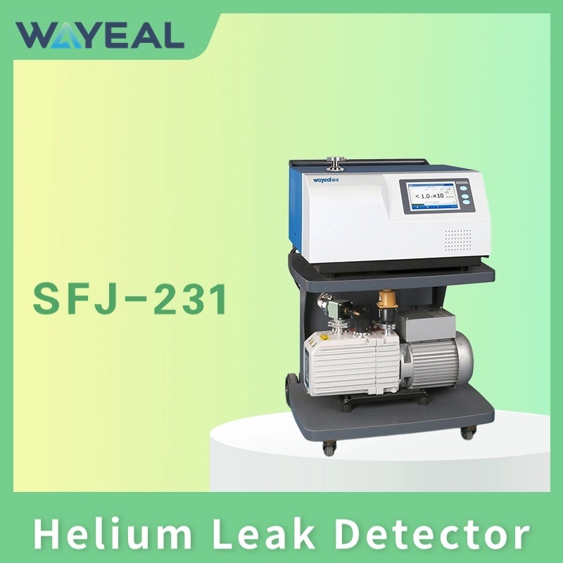 Détecteur mobile de fuite d'hélium Wayeal SFJ-231 Prix de la machine 5.0×10-13 Pa·m3/s