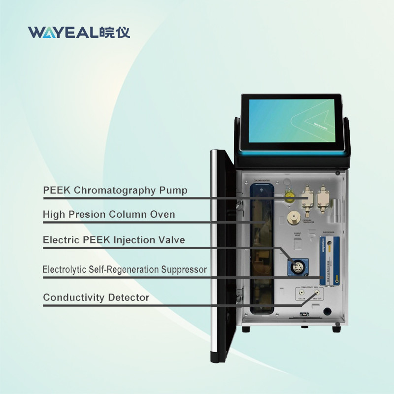 IC6200 PEEK Instruments de chromatographie à pompe pour l'analyse des anions ou des cations