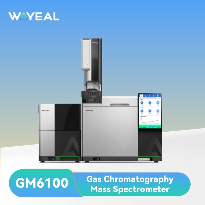 Spectromètre de masse chromatographie en phase gazeuse GC-MS à écran tactile 10,1 pouces avec source d'ions EI