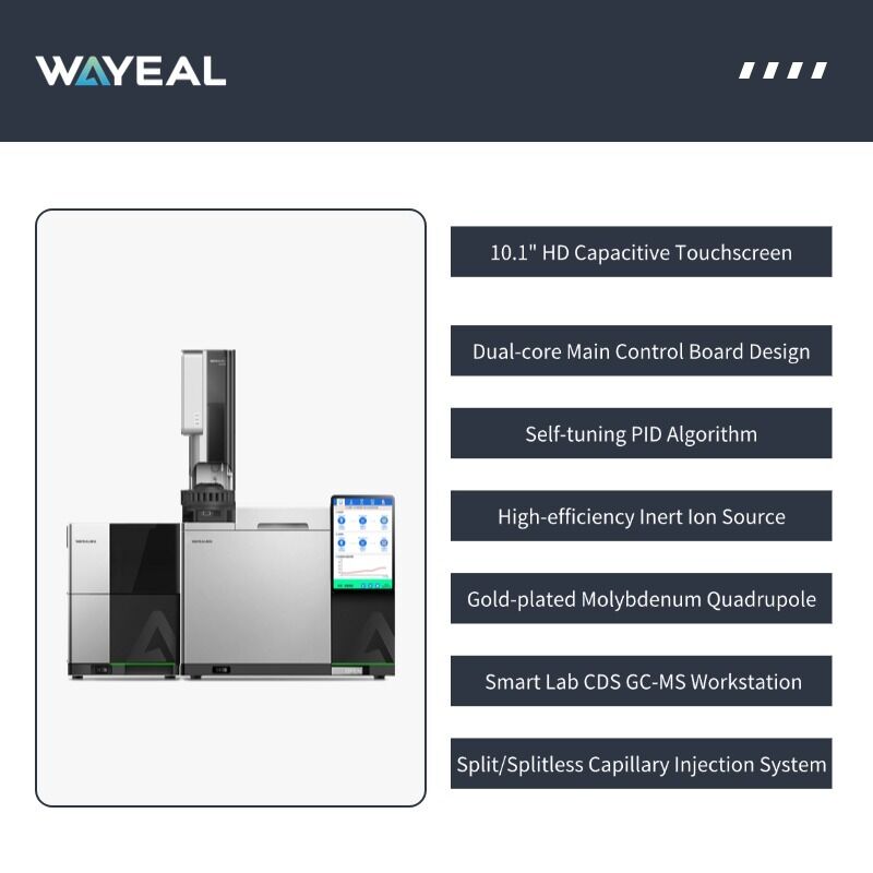 Système de chromatographie en phase gazeuse et spectromètre de masse GM6100 de marque chinoise avec 16 injecteurs