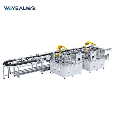 Vide automatique il coulent la machine d'essai de fuite d'hélium de système de détecteur pour la batterie au lithium