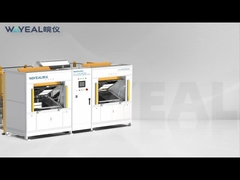 Système de détection des fuites d'hélium en chambre à vide pour la climatisation